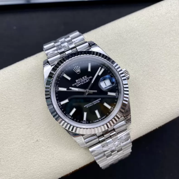 최고퀄 VS공장 롤렉스 데이저스트 블랙 다이얼 쥬빌레 스틸 41mm 126334