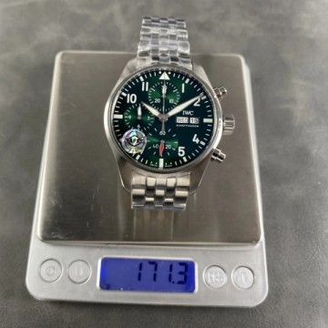 최고퀄 레플리카 IWC 파일럿 워치 크로노그래프 41 IW388103 스테인리스 스틸