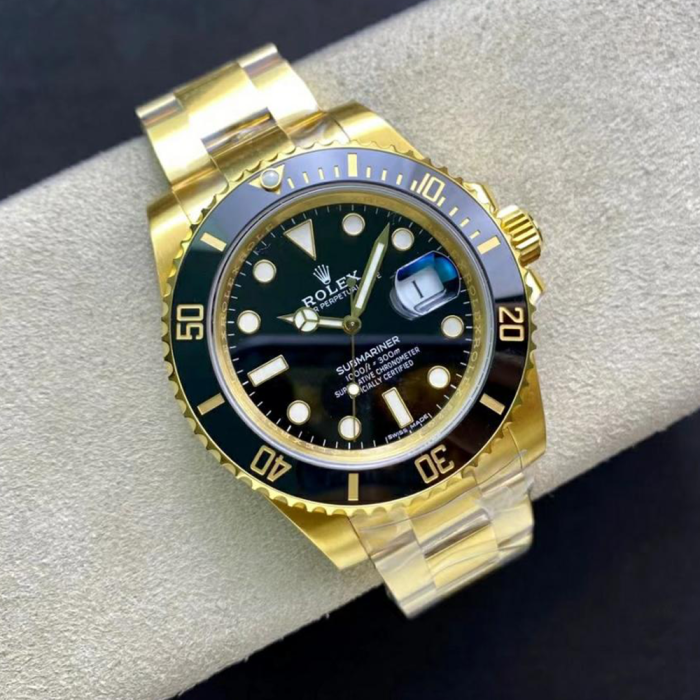 최고퀄 VS공장 롤렉스 서브마리너 블랙 다이얼 금통 40mm 116618