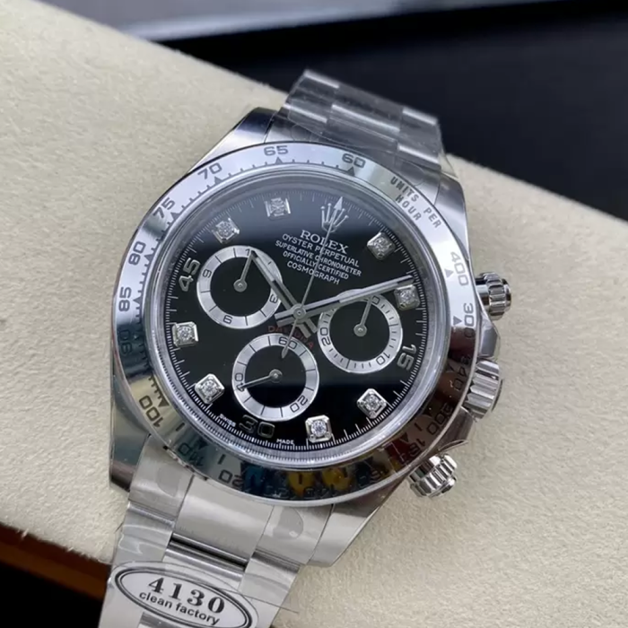 최고퀄 클린공장 롤렉스 스틸 데이토나 블랙 8P 다이얼 116509